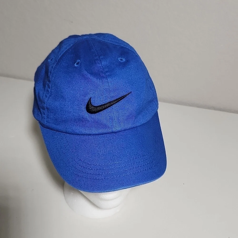 Nike hat blue toddlers hat strap back kids